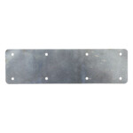 heavy duty straight internal support plate galvanised 350mm