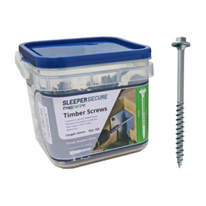sleepersecure sleeper screws hex head brown 150 tub