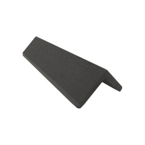 buffaloclad composite cladding l trim slate 3600 x 50 x 50mm