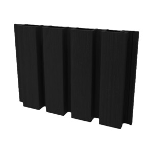 buffaloclad composite slatted cladding natural oak 2500 x 200 x 26mm