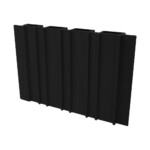 buffaloclad composite slatted cladding natural oak 2500 x 200 x 26mm