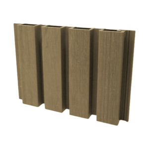 buffaloclad composite slatted cladding natural oak 2500 x 200 x 26mm