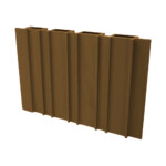 buffaloclad composite slatted cladding natural oak 2500 x 200 x 26mm