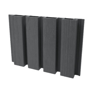 buffaloclad composite slatted cladding natural oak 2500 x 200 x 26mm
