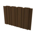 buffaloclad composite slatted cladding natural oak 2500 x 200 x 26mm
