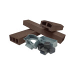 buffalodeck composite balustrade kit mocha