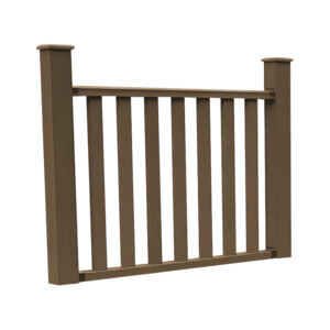 buffalodeck composite balustrade kit mocha