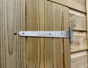 galvanised ironmongery