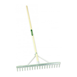 bulldog alloy hay landscapers rake 18 tooth 72"