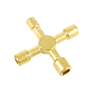 wyndam brass multi purpose 4 way key
