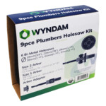 wyndam holesaw kit 9 pieces