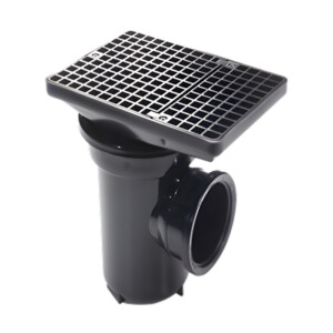 brett martin roddable gully rectangular grid 90° outlet