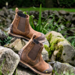 buckler goodyear welted safety dealer boot dark brown