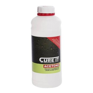 cure it grp acetone cleaner 1 litre