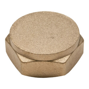 embrass brass blank cap nut