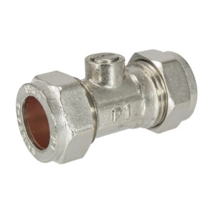 embrass compression cxc isolation valve chrome