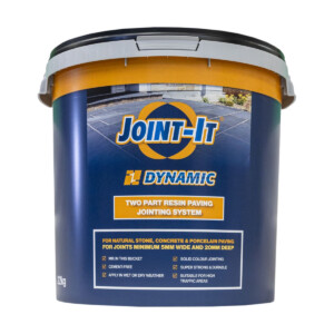 joint it dynamic two part resin paving jointing compound buff 22kg