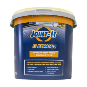 joint it dynamic two part resin paving jointing compound buff 22kg