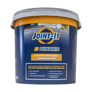 joint it dynamic two part resin paving jointing compound buff 22kg