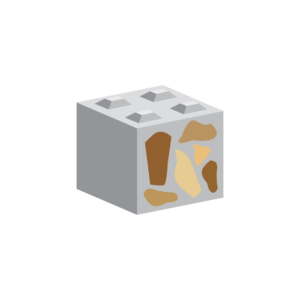 myers stone faced full block 1500 x 600 x 600mm