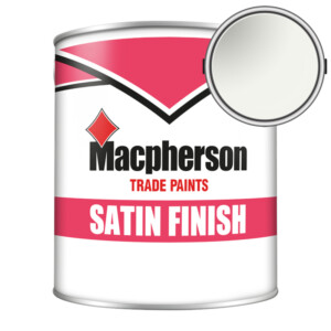 macpherson trade quick dry satin brilliant white