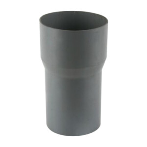 brett martin industrial upvc to cast iron & salt glaze drain connector grey 160mm (copy) brett martin a.c. gutter outlet grey 160mm to