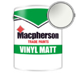macpherson trade vinyl matt paint brilliant white