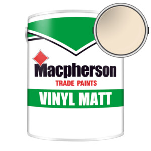 macpherson trade vinyl matt paint magnolia