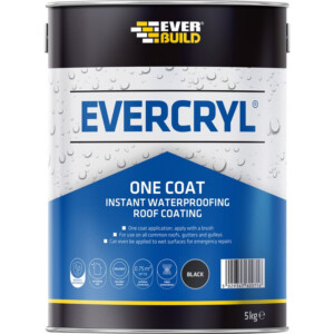sika evercryl one coat fibre reinforced roof repair compound grey 5kg (copy)