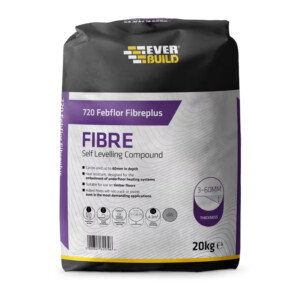 sika febflor 720 fibreplus self levelling floor compound 20kg