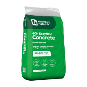 heidelberg 40n easyflow lightweight concrete in plastic bag 14kg