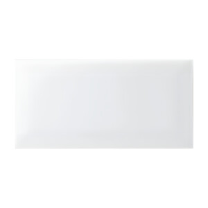metro bevelled edge white 200 x 100mm
