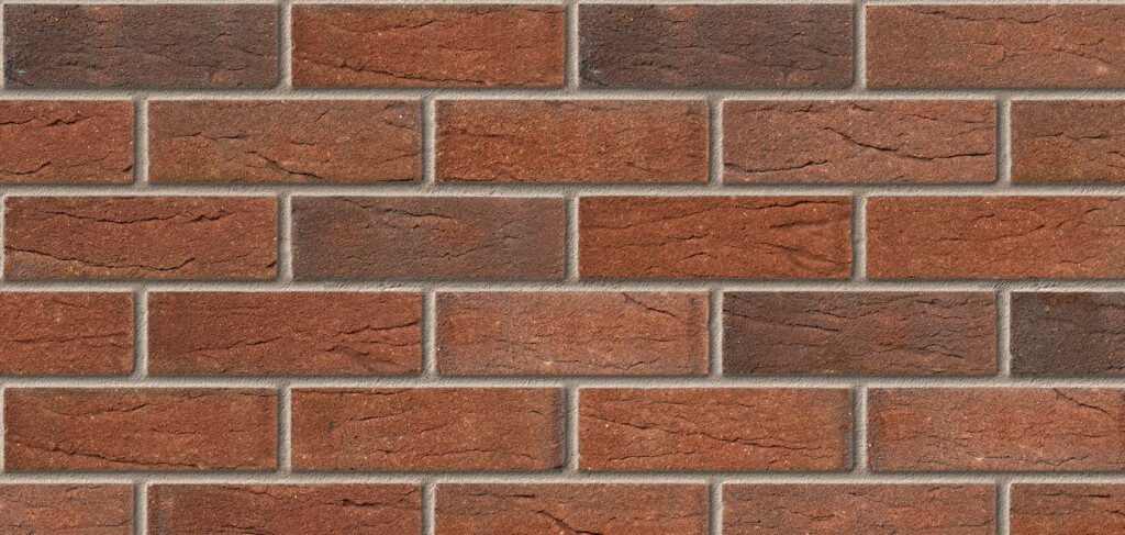 brunswick antique red brick 65mm