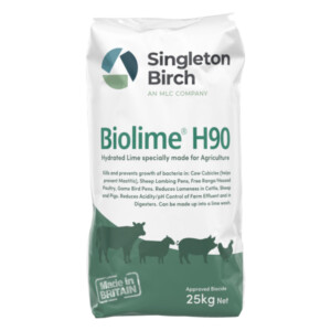 biolime h90 agricultural hydrated lime 25kg