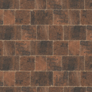 bradstone woburn original block paving brindle 200 x 134 x 50mm 9.05m2