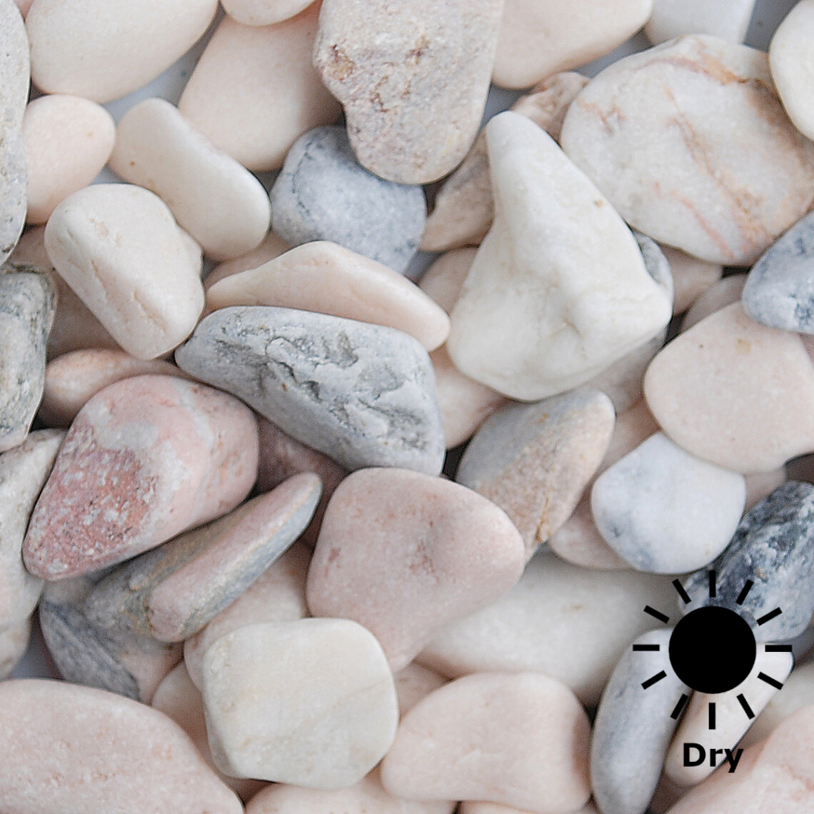 flamingo marble pebbles 20 50mm