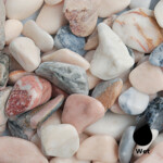 flamingo marble pebbles 20 50mm
