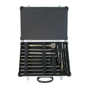 makita 17 piece sds+ drill & chisel set
