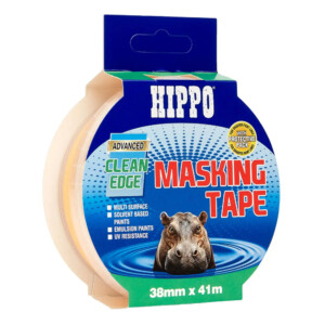 tembe hippo clean edge masking tape 38mm x 41 metres