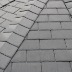 britmet liteslate synthetic hip/ridge tile slate grey 440mm