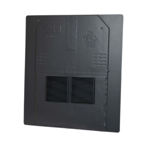 britmet liteslate synthetic inline tile vent ash 440mm