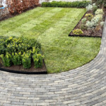 core edge flexible steel path & lawn edging 5 metre kit brown 100mm (copy)