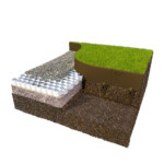 core edge flexible steel path & lawn edging 5 metre kit brown 100mm