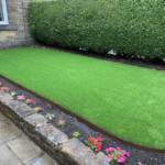 core edge flexible steel path & lawn edging 5 metre kit brown 100mm