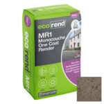 ecorend mr1 monocouche render platinum metal 25kg 1