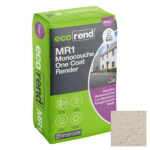 ecorend mr1 monocouche render portland stone 25kg 1