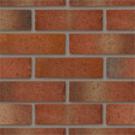 wienerberger chepstow red multi face brick 65mm