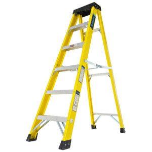 tb davies fibreglass professional 6 tread step ladder 2.53 metres