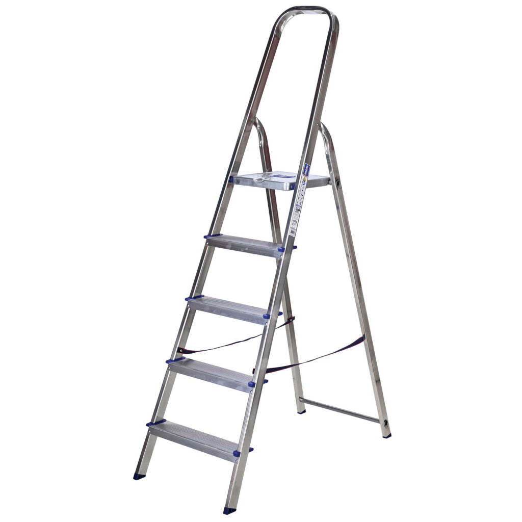 tb davies horizon aluminium trade 5 tread platform step ladder 2.81 metres