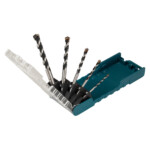 makita 5 piece multi purpose drill bit set